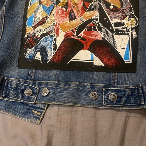 Vintage RATT Denim Jacket - Picture 4 of 4
